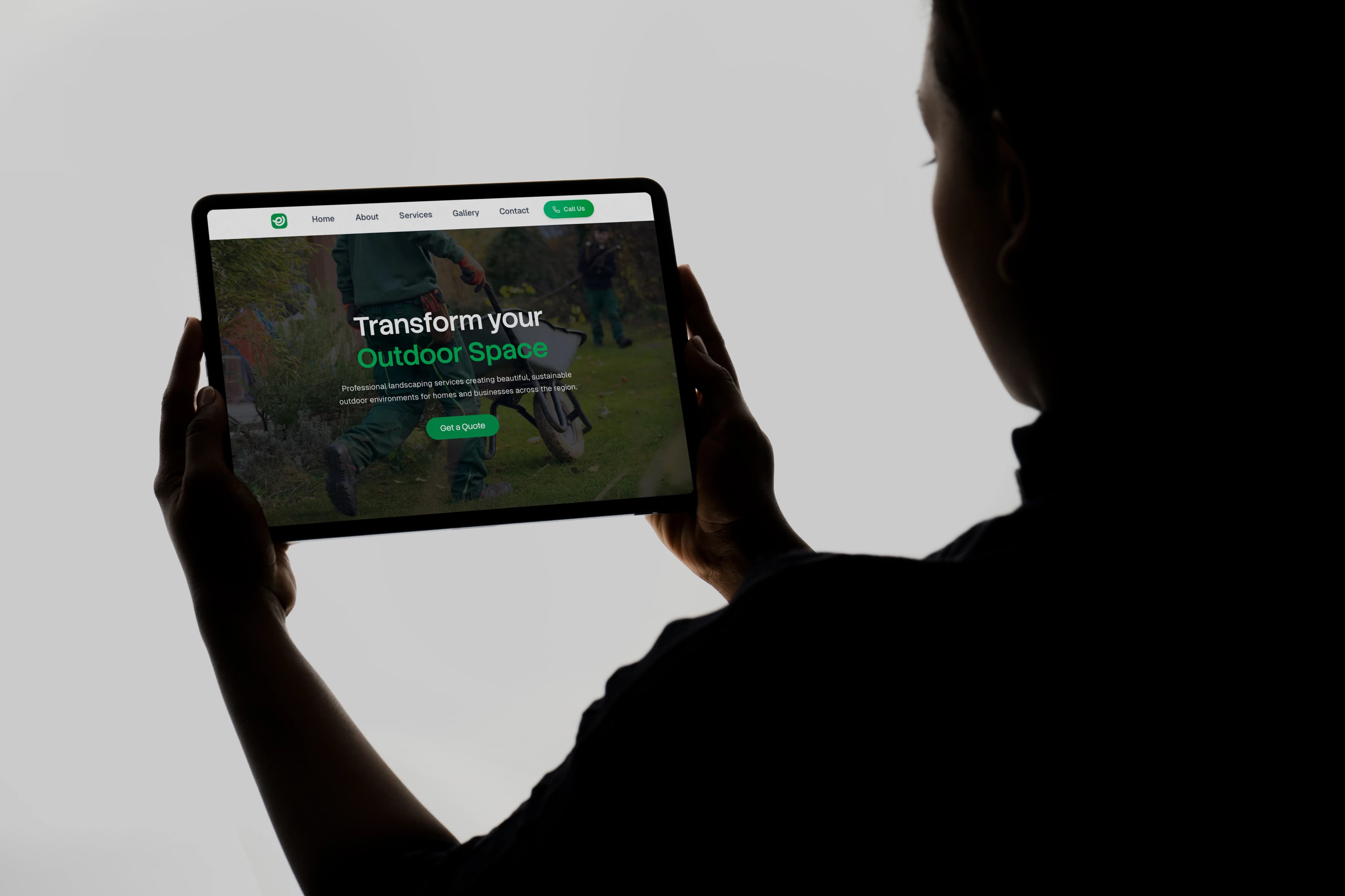 Greenscape Landscaping | Next.js with Headless CMS screenshot